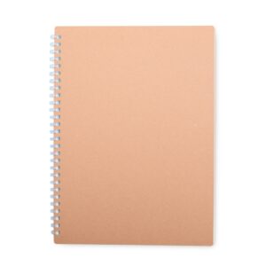 Caderno Ecológico Personalizado Kraft 25,5x19cm