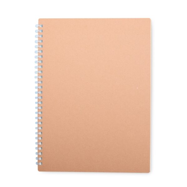 Caderno Ecológico Personalizado Kraft 25,5x19cm Azul