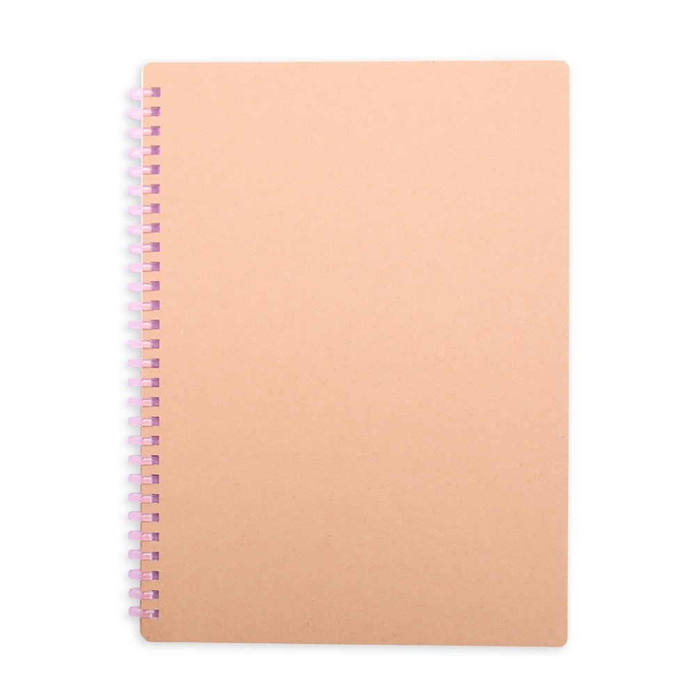 - Huble Brindes Corporativos Caderno Ecológico Personalizado Kraft 25,5x19cm - Imagem 5
