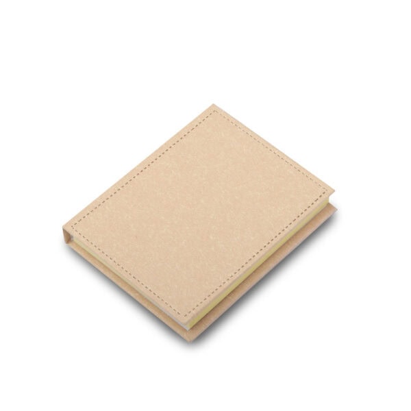 Bloco de Notas Personalizado Mini Capa Dura 10,5×8cm Bege
