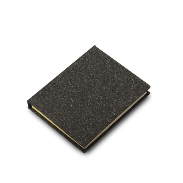 Bloco de Notas Personalizado Mini Capa Dura 10,5×8cm Preto