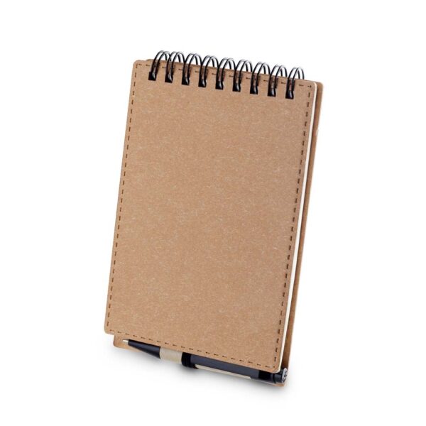 Bloco de Notas Personalizado Papelão Espiral com Caneta A6 Foto