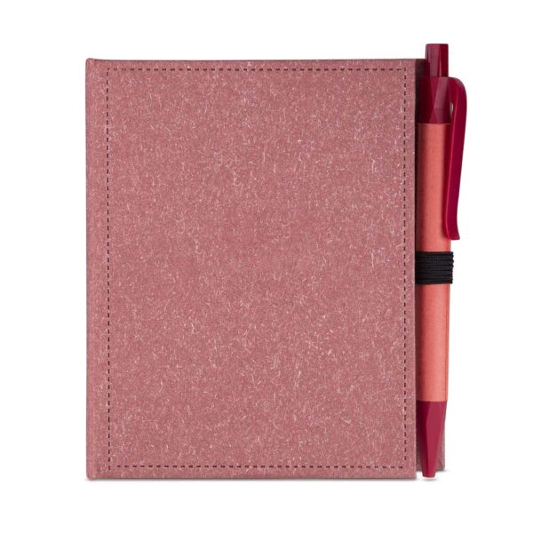 Bloco de Notas Personalizado Capa Dura Mini com Caneta 13,5×11,5cm Foto