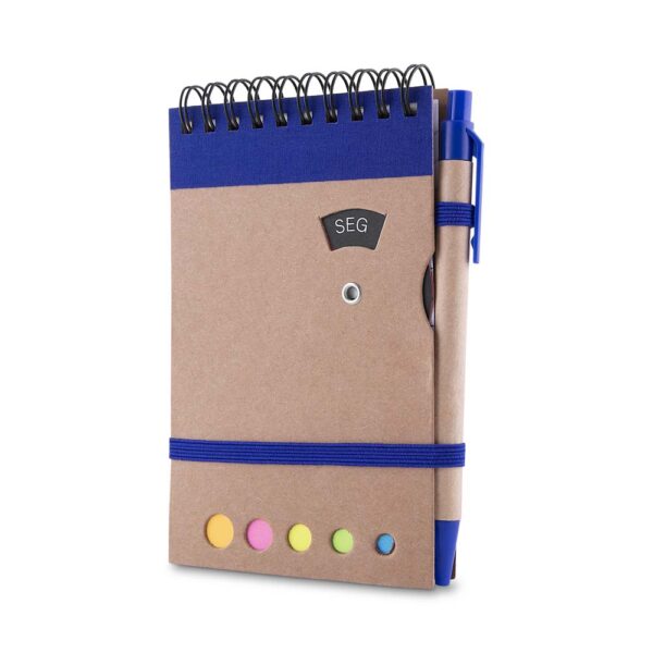 Bloco de Notas Personalizado Kraft Mini com Caneta 14,5×9cm Foto