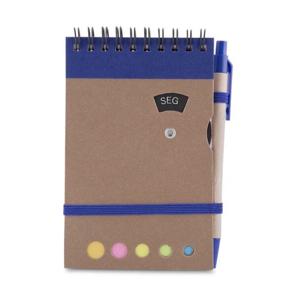 Bloco de Notas Personalizado Kraft Mini com Caneta 14,5×9cm Foto