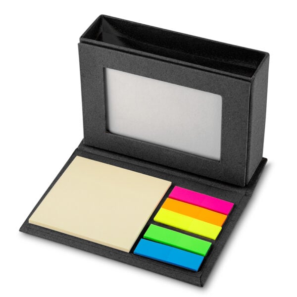 Bloco de Notas Personalizado Capa Dura Mini com Caneta 13,5×9,5cm Preto