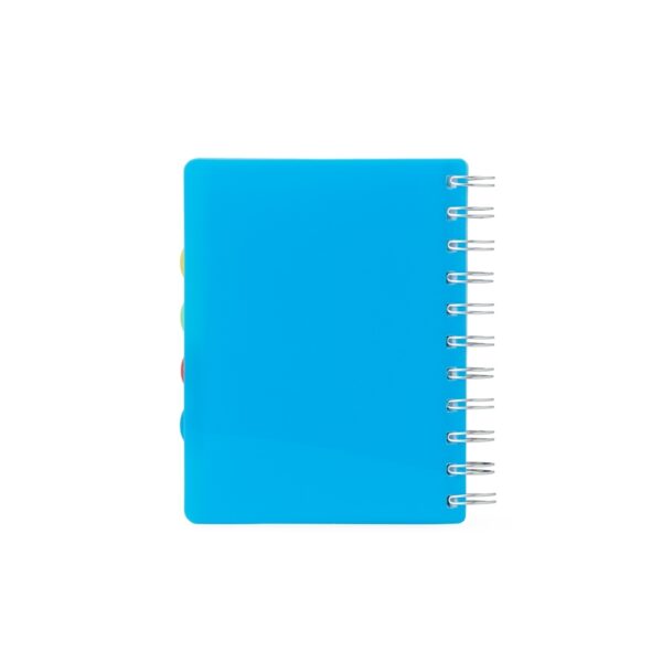 Caderno Personalizado Plástico Wire-o 14,5x12,3cm Detalhe