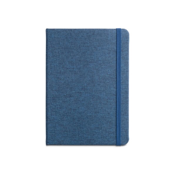 Caderno Ecológico Personalizado Poliéster Reciclado com Bolso 21x14cm