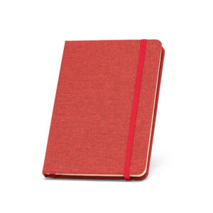 Caderno Ecológico Personalizado Poliéster Reciclado com Bolso 21x14cm