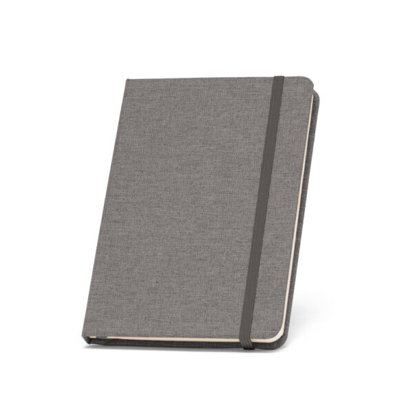 Caderno Ecológico Personalizado Poliéster Reciclado com Bolso 21x14cm