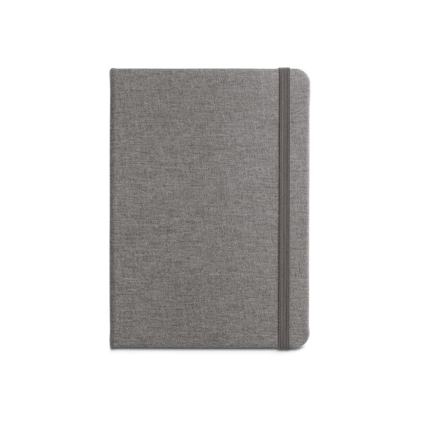 Caderno Ecológico Personalizado Poliéster Reciclado com Bolso 21x14cm