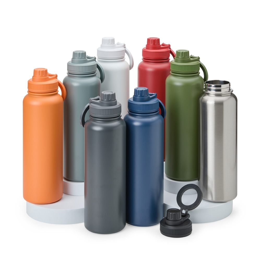 - Huble Brindes Corporativos Garrafa Térmica Personalizada Inox 1,2L - HUBZB-08198
