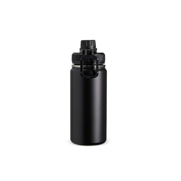 Garrafa térmica amarela personalizada gravação laser B2B