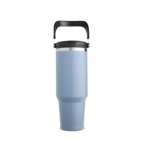 Brinde corporativo copo térmico azul 1,25L com logo