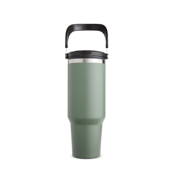 Copo térmico com logomarca 1,25L verde para brindes