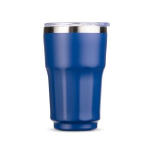 Copo térmico personalizado 300ml azul com logo empresa