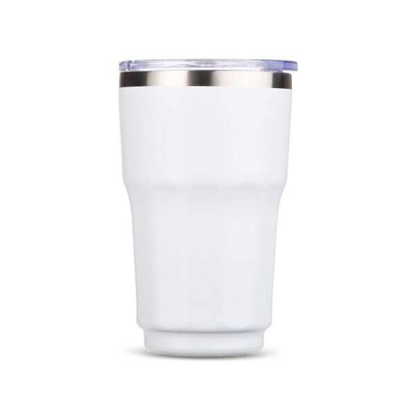 Copo térmico branco 300ml gravação UV digital empresa