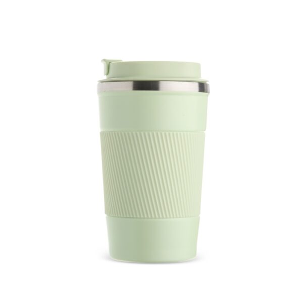 Copo térmico corporativo verde 350ml com gravação