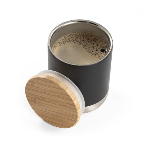 Brinde executivo copo inox 370ml personalizado laser