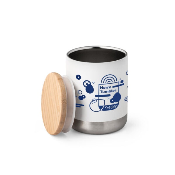 Gravação UV digital em copo inox personalizado empresa