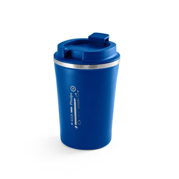 Gravação laser em copo térmico inox personalizado