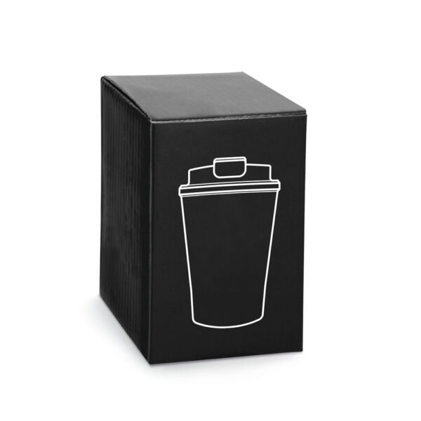 Embalagem copo térmico inox 470ml brinde empresarial