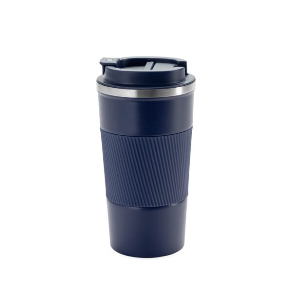 Copo térmico corporativo azul gravação laser 500ml