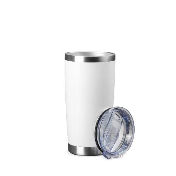 Acabamento UV digital em copo térmico brinde 520ml