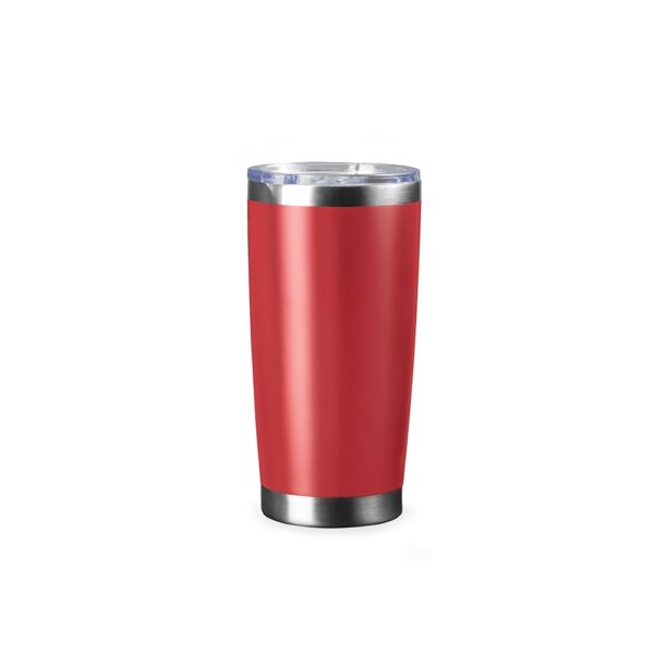 Copo térmico vermelho 520ml gravação para empresa