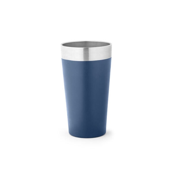 Copo corporativo personalizado inox bordô com logo