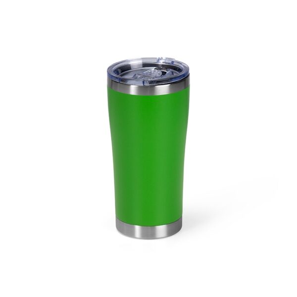 Copo térmico personalizado verde 550ml corporativo