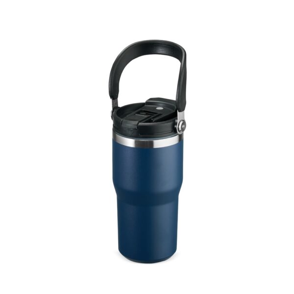 Copo térmico azul com gravação UV digital 600ml