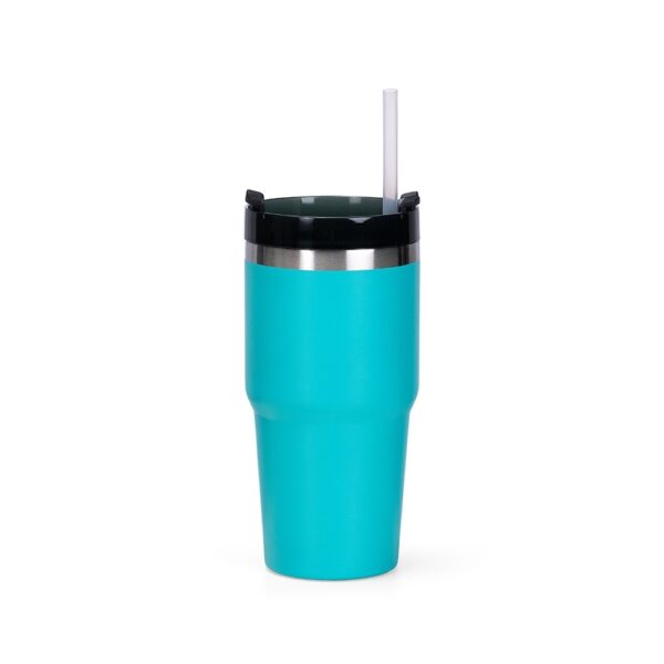 Copo térmico corporativo 600ml azul para brindes