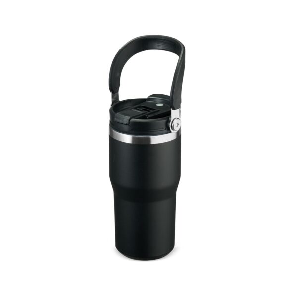 Copo térmico personalizado 600ml preto com logo