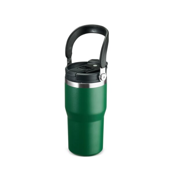 Copo térmico verde personalizado para empresas