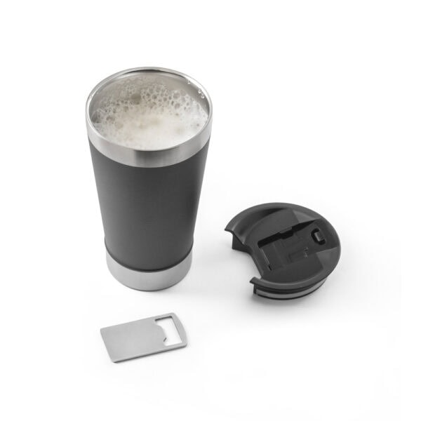 Copo bordô personalizado aço inox brinde empresarial