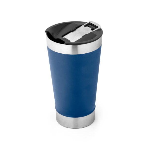 Copo térmico azul 630ml personalizado gravação UV