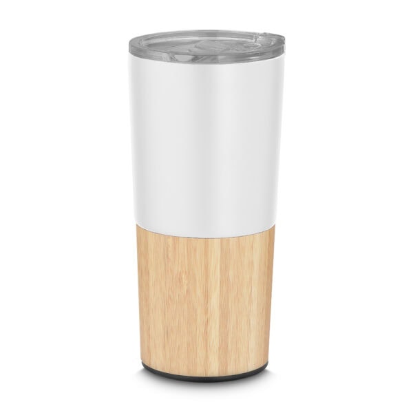 Copo térmico branco gravação laser para brindes