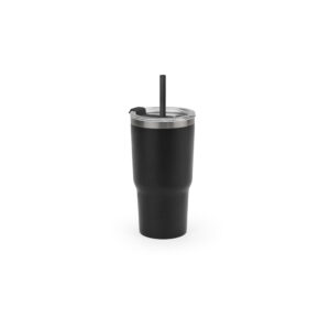 Copo térmico personalizado compacto 600ml aço inox