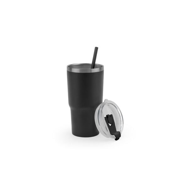 Brinde corporativo copo inox térmico 600ml gravado