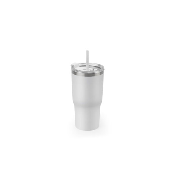 Copo térmico inox 600ml personalização UV digital