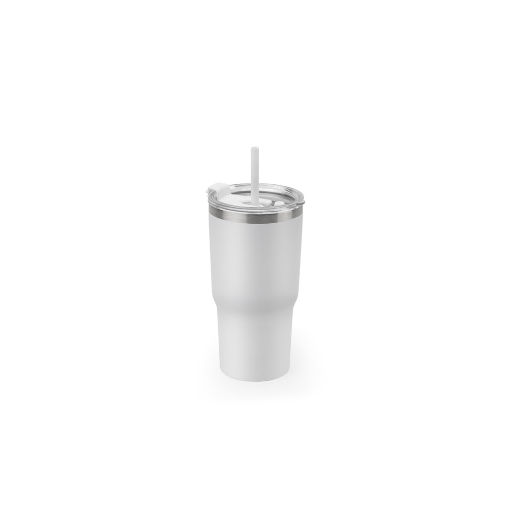 - Huble Brindes Corporativos Copo Térmico Personalizado Compacto 600ml Aço Inox - Imagem 8