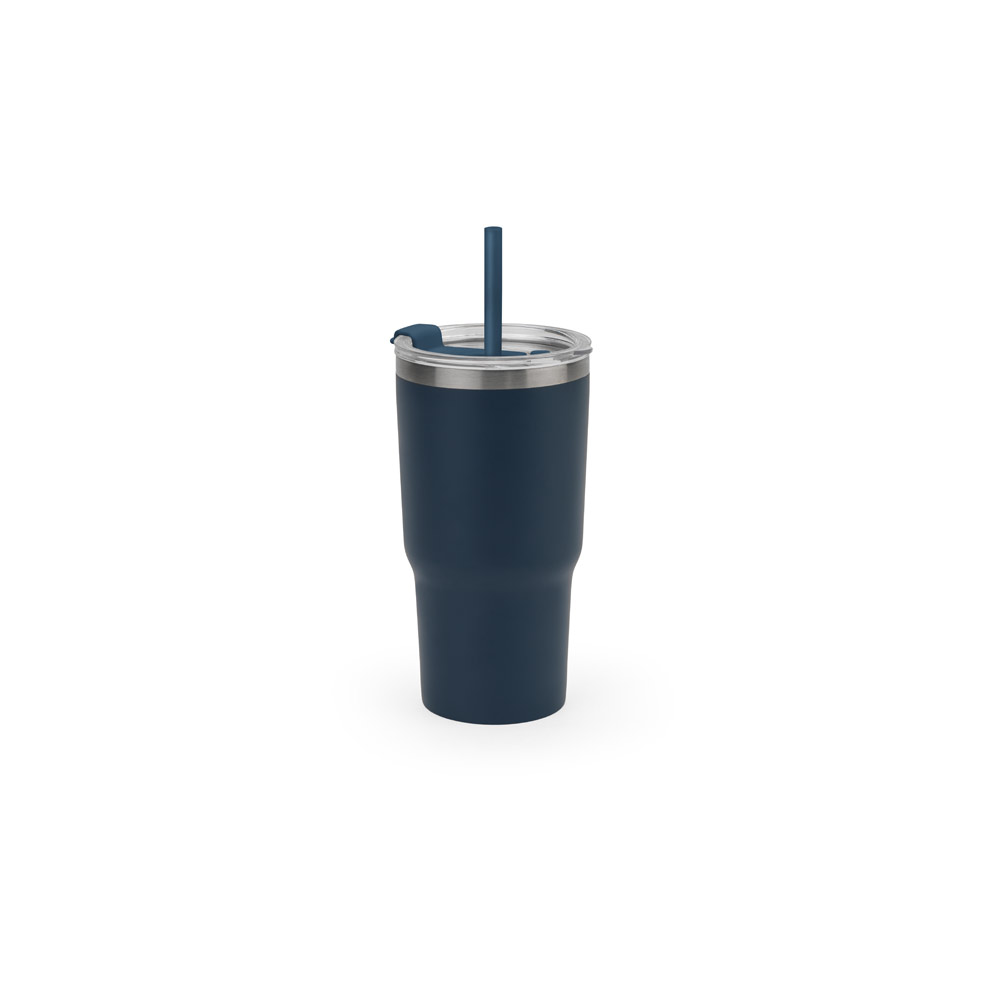 - Huble Brindes Corporativos Copo Térmico Personalizado Compacto 600ml Aço Inox - Imagem 11