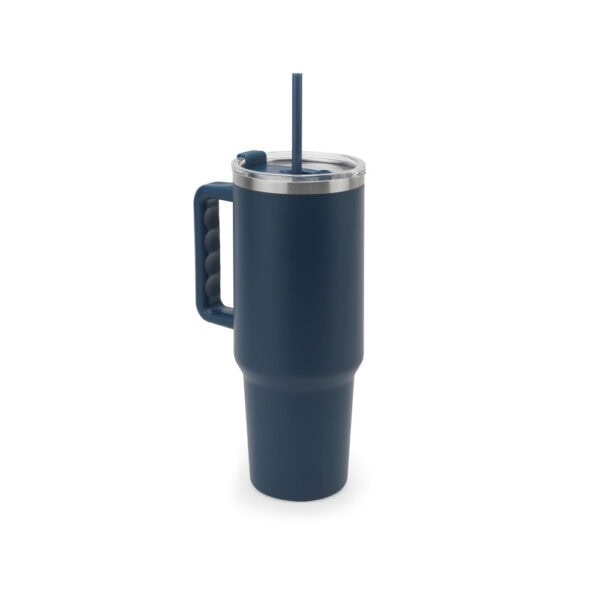 Copo térmico azul marinho personalizado 1300ml inox