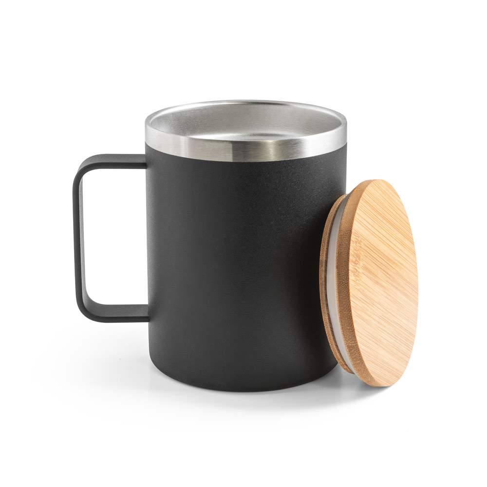 - Huble Brindes Corporativos Copo Térmico Personalizado Reciclado 420ml Aço Inox - Imagem 8