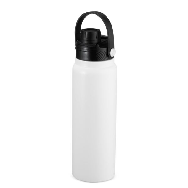 Garrafa térmica cinza 800ml gravação laser brinde