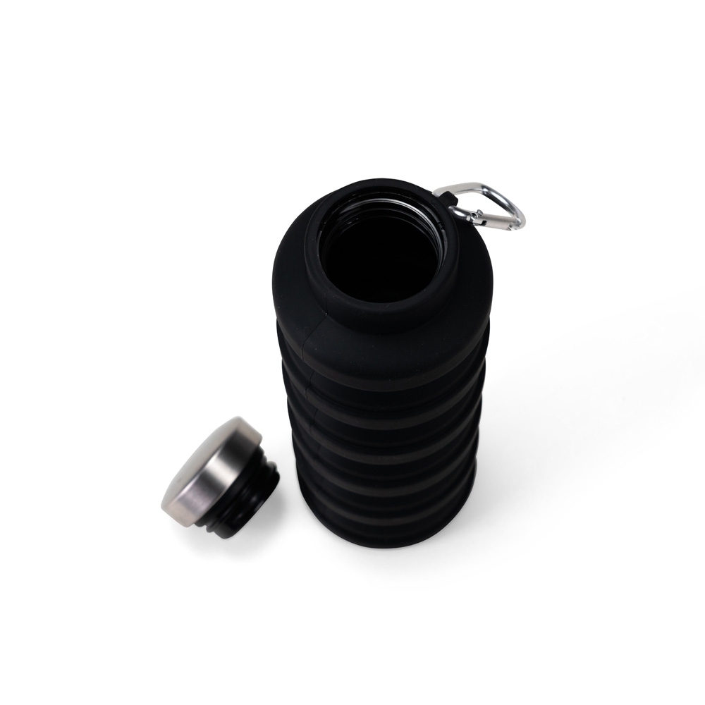 - Huble Brindes Corporativos Garrafa Retrátil Personalizada Silicone 500ml - HUBZB-19169 - Imagem 5