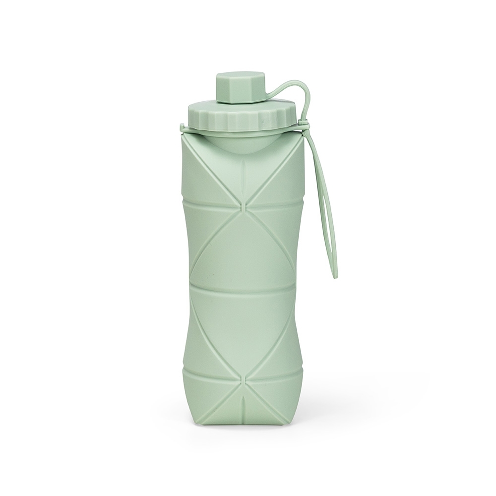 - Huble Brindes Corporativos Garrafa Dobrável Personalizada Silicone 600ml - HUBZB-19170 - Imagem 2