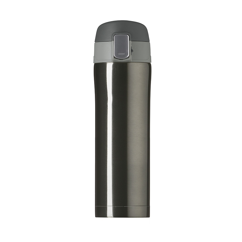 - Huble Brindes Corporativos Garrafa Térmica Personalizada Inox 450ml - HUBZB-02087B - Imagem 4