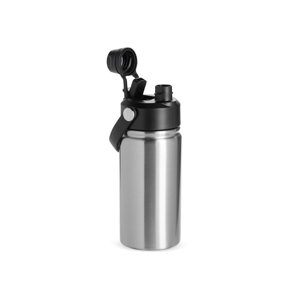 - Huble Brindes Corporativos Garrafa Térmica Personalizada Inox 400ml - HUBZB-19005 - Imagem 4